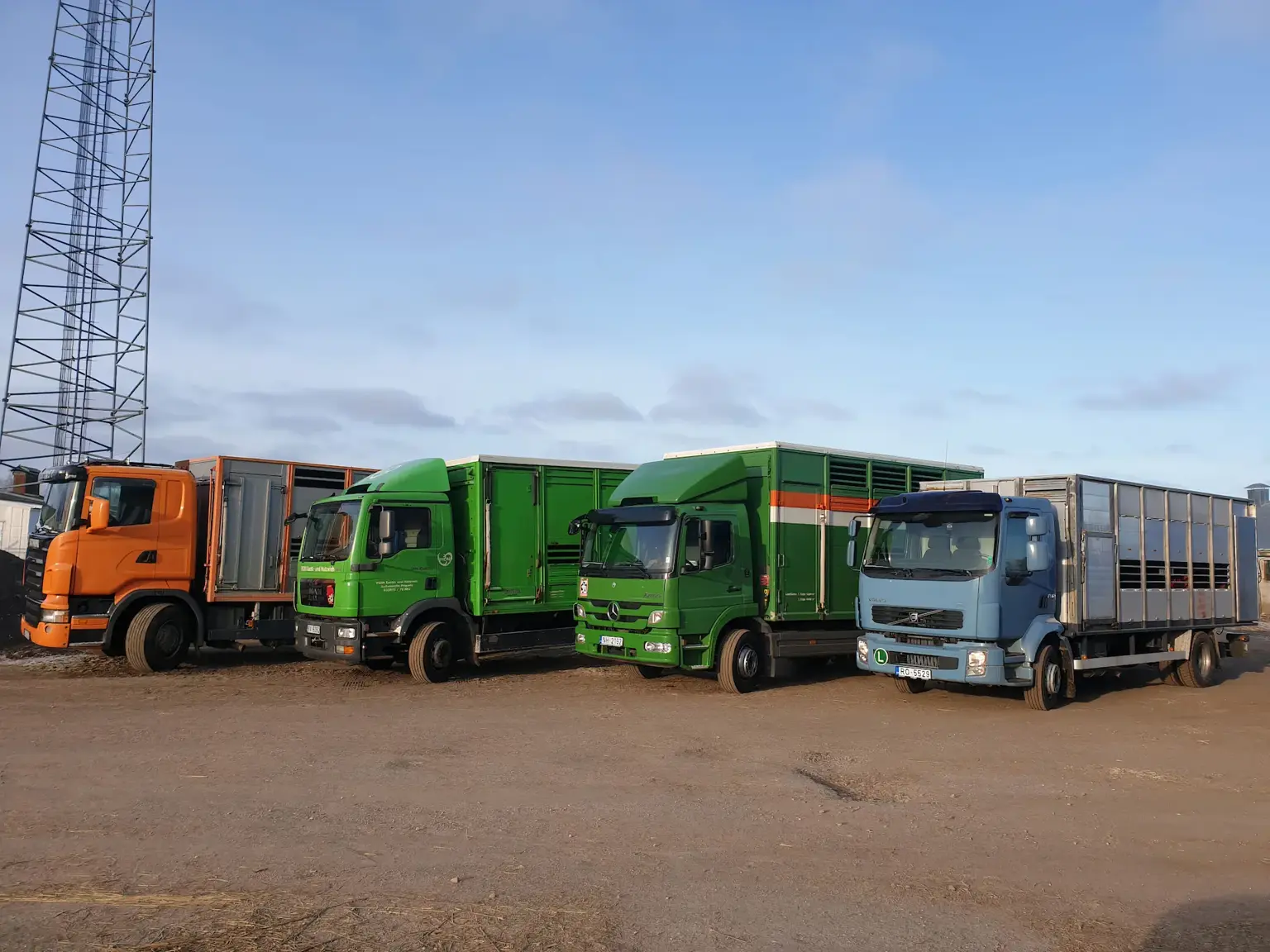 Eksporta Konsultācijas lopkopības autoparks